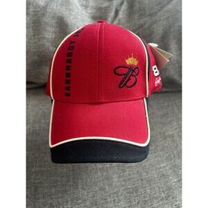 New Budweiser #8 Dale Earnhardt Jr. Hat Cap Bud NASCAR Red/Black  Adjustable